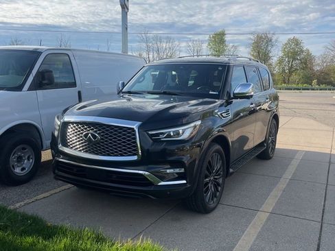 Used 2023 INFINITI QX80 Sensory w/ Cargo Package AWD/4WD image 1