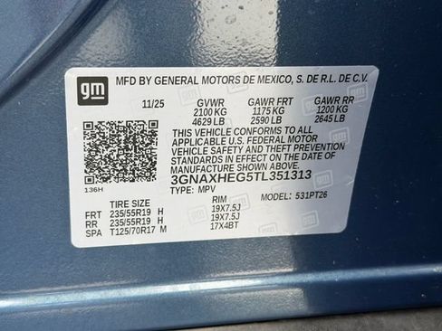 New 2026 Chevrolet Equinox LT w/ Convenience Package II FWD image 10