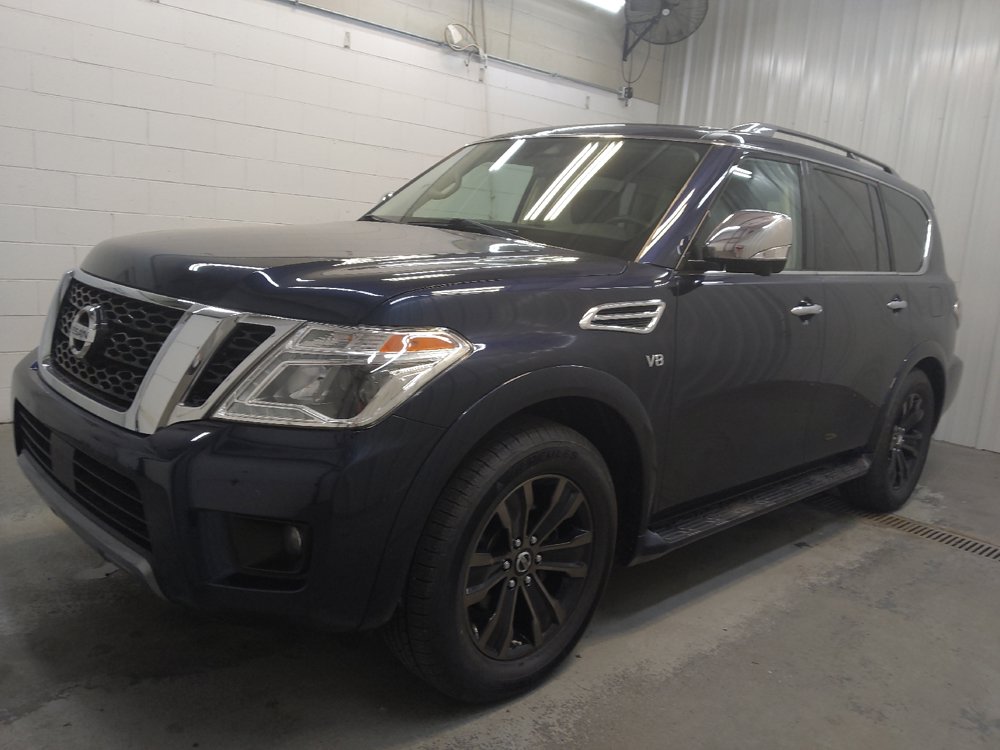 Used 2020 Nissan Armada Platinum w/ Captain's Chairs Package AWD/4WD image 2