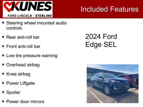 Used 2024 Ford Edge SEL image 3