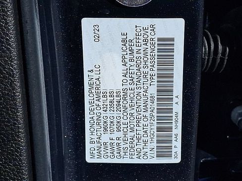 Certified 2023 Honda Accord LX image 28