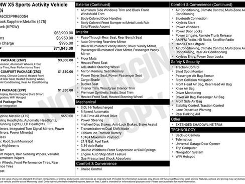 Used 2023 BMW X5 xDrive40i w/ M Sport Package image 33