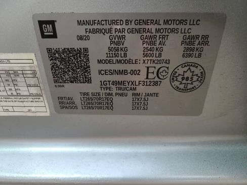 Used 2020 GMC Sierra 2500 SLE image 29