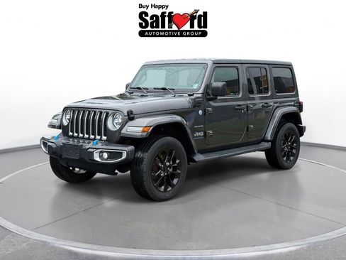Used 2023 Jeep Wrangler Unlimited Sahara w/ Cold Weather Group AWD/4WD image 1