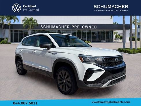 Certified 2024 Volkswagen Taos S FWD image 1