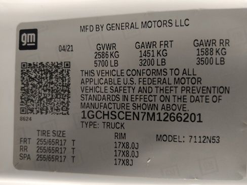Used 2021 Chevrolet Colorado LT w/ Safety Package RWD image 33