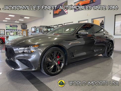 Used 2022 Genesis G70 3.3T w/ Sport Prestige Package AWD/4WD image 1