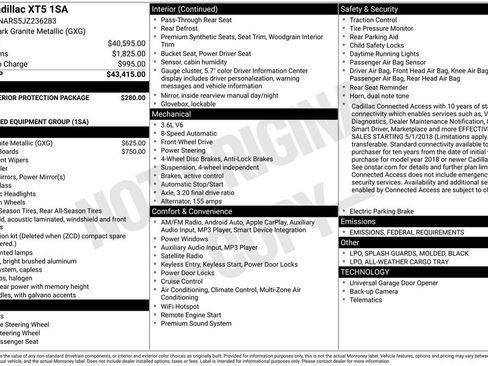 Used 2018 Cadillac XT5 FWD image 30