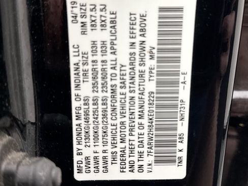 Used 2019 Honda CR-V EX-L image 11