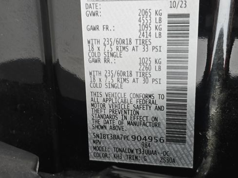 Certified 2023 Nissan Rogue SV w/ SV Premium B Package FWD image 34