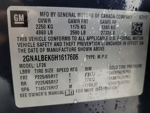 Used 2017 Chevrolet Equinox LS image 33