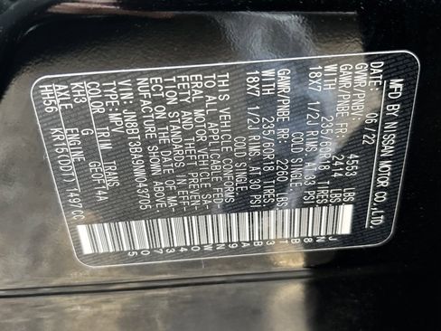 Used 2022 Nissan Rogue SV w/ SV Premium Package image 21