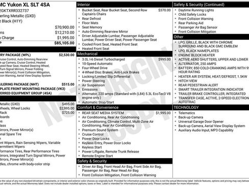 Used 2024 GMC Yukon XL SLT w/ SLT Luxury Package image 2