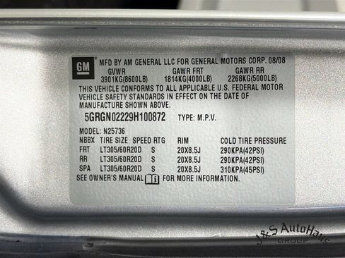 Used 2009 HUMMER H2 Luxury AWD/4WD image 40