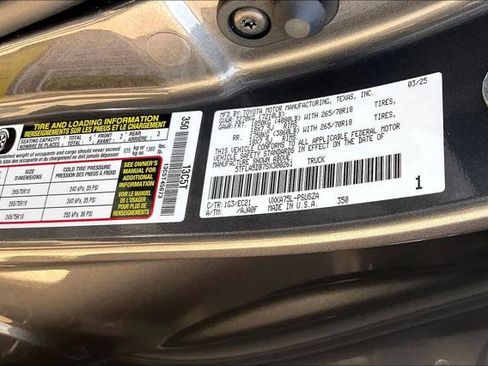 Certified 2025 Toyota Tundra SR5 w/ SR5 Premium Package image 35