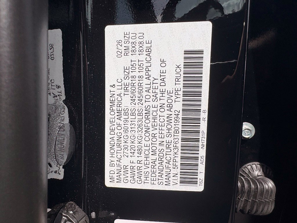 Used 2026 Honda Ridgeline TrailSport image 36