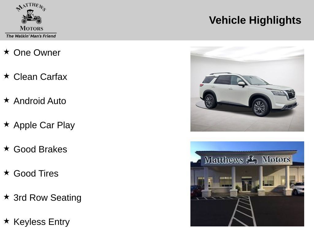 Used 2024 Nissan Pathfinder SV FWD image 14