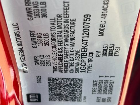 New 2026 Chevrolet Colorado W/T AWD/4WD image 22