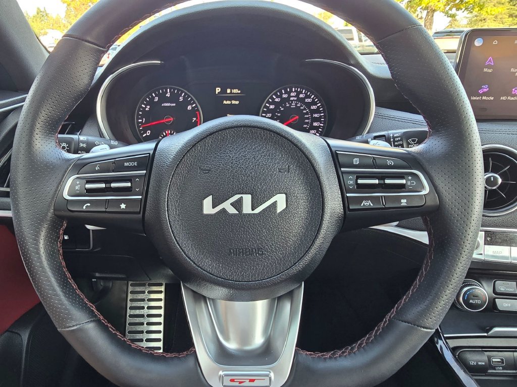 Certified 2022 Kia Stinger GT1 w/ Red Interior Color Package AWD/4WD image 16