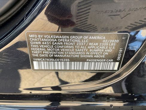 Used 2020 Volkswagen Passat 2.0T SEL image 35