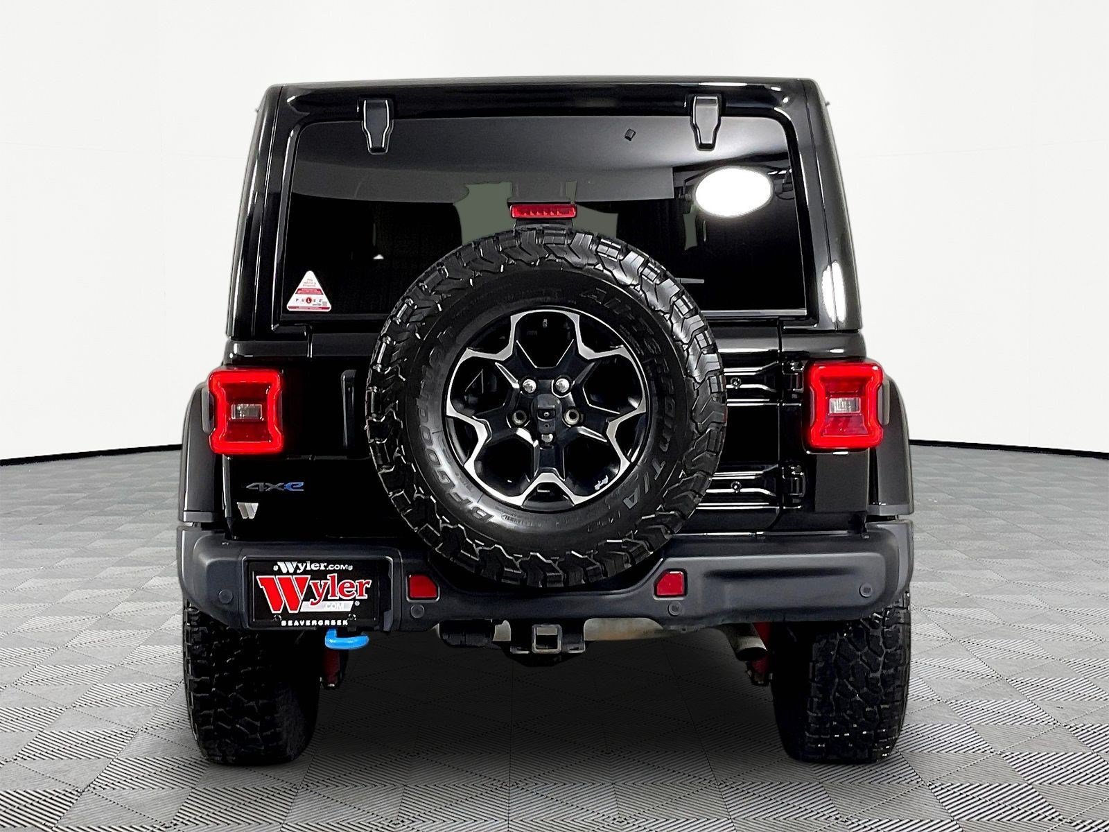 Used 2021 Jeep Wrangler Unlimited Rubicon 4xe w/ Steel Bumper Group AWD/4WD image 5