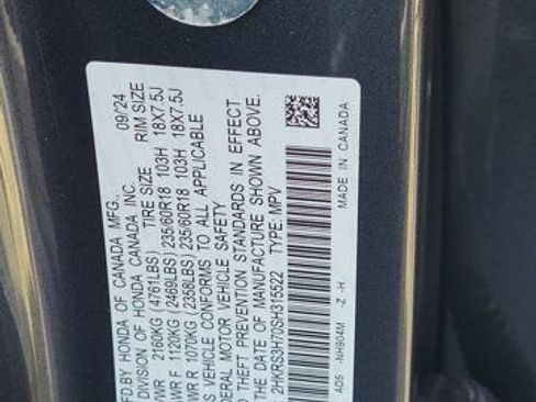 Certified 2025 Honda CR-V EX-L image 35