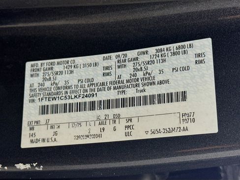 Used 2020 Ford F150 XL w/ Equipment Group 101A Mid image 39