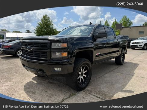 Used 2015 Chevrolet Silverado 1500 LTZ Z71 w/ Midnight Edition AWD/4WD image 1