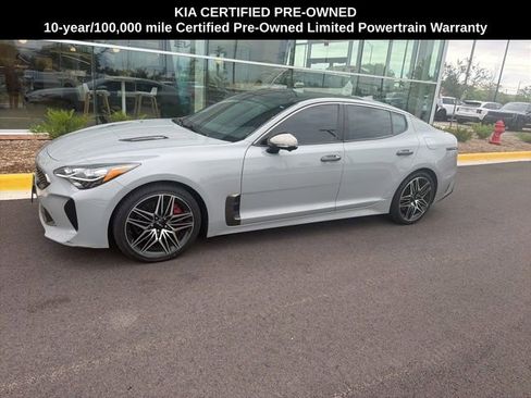 Certified 2022 Kia Stinger GT2 w/ Red Interior Color Package AWD/4WD image 4