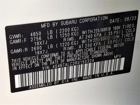 Used 2024 Subaru Outback Onyx Edition image 26