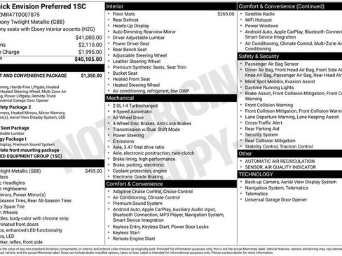 New 2026 Buick Envision Preferred image 4