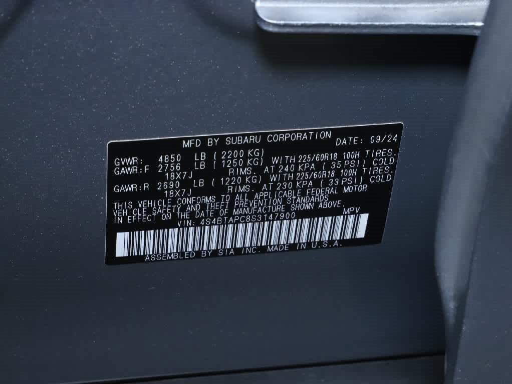 Certified 2025 Subaru Outback Touring w/ Tech Package 3 AWD/4WD image 21