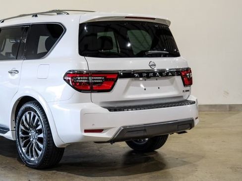 Used 2022 Nissan Armada Platinum w/ Captain's Chairs Package image 38