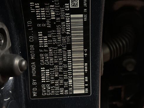 Used 2019 Honda Civic EX image 26