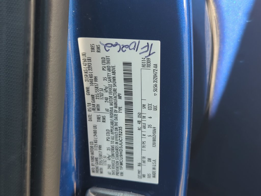 Used 2018 Ford Escape SEL AWD/4WD image 27