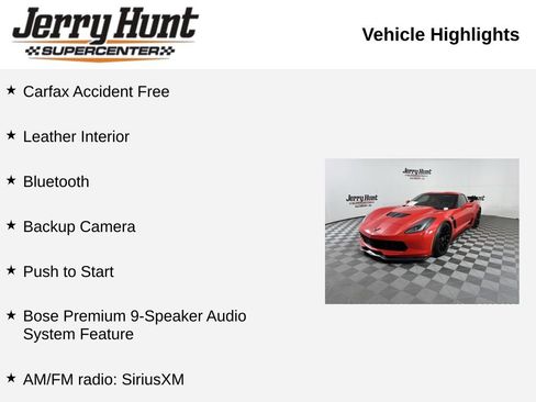 Used 2015 Chevrolet Corvette Z06 w/ Battery Protection Package image 9