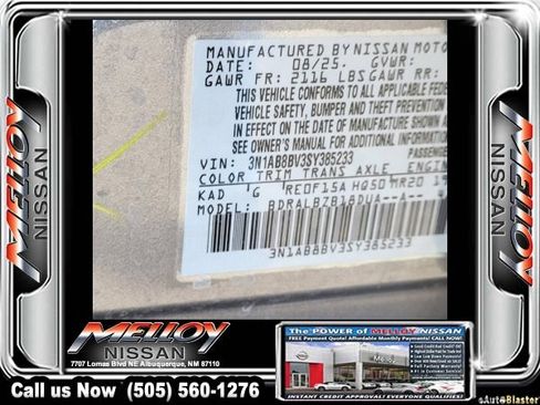 Used 2025 Nissan Sentra S image 18