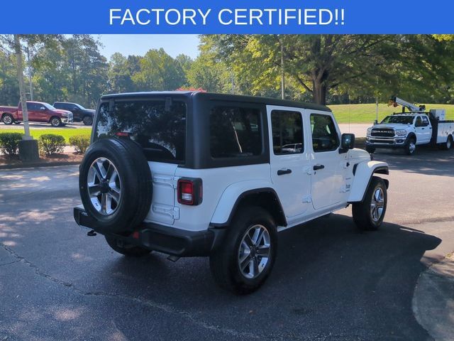 Certified 2021 Jeep Wrangler Unlimited Sahara AWD/4WD image 5
