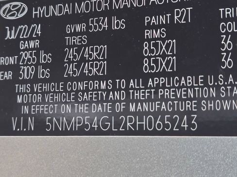 Used 2024 Hyundai Santa Fe Calligraphy FWD image 13