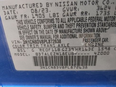 Used 2023 Nissan Versa S w/ Trunk Package image 33