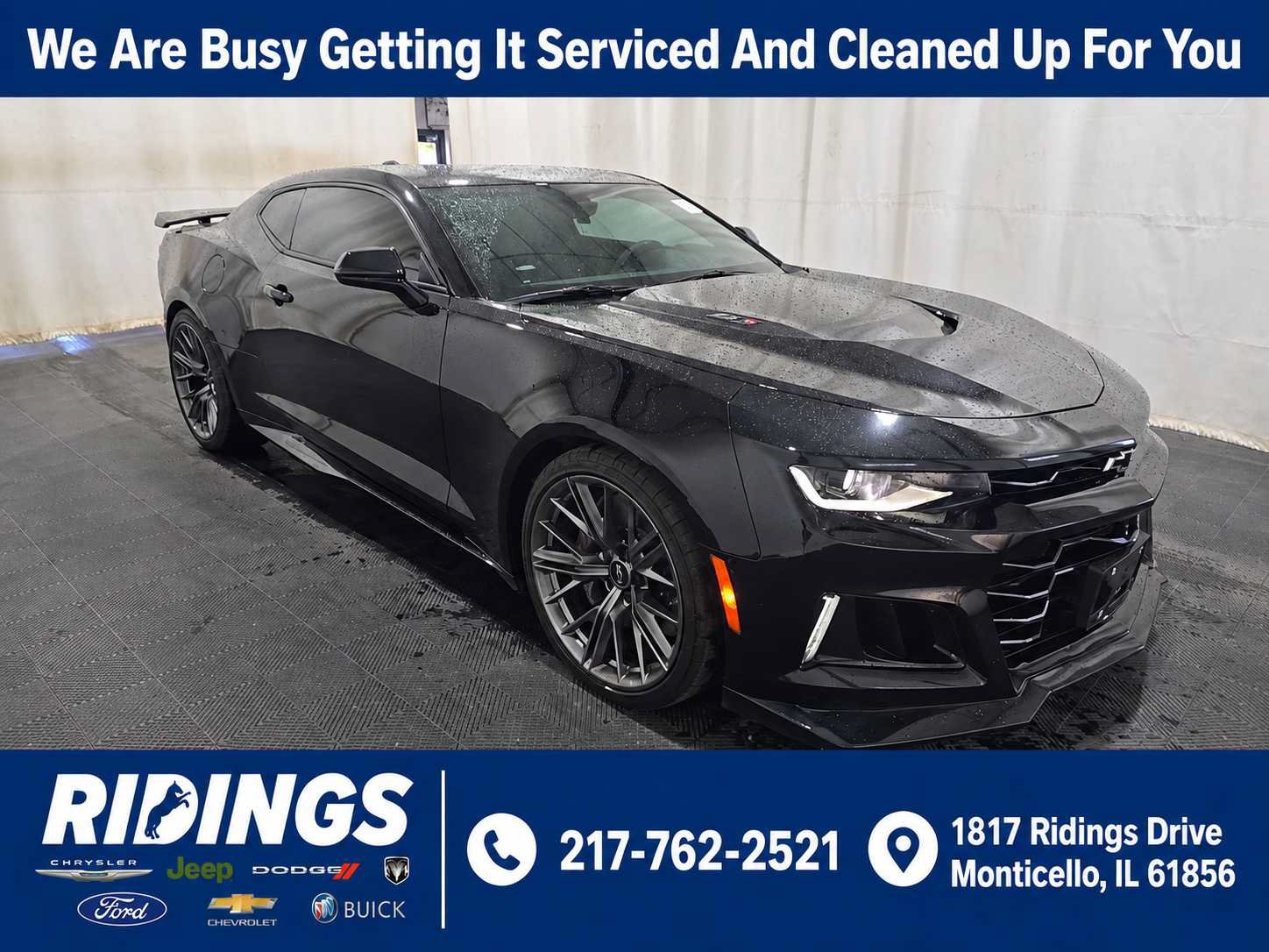 Used 2022 Chevrolet Camaro ZL1 RWD image 1