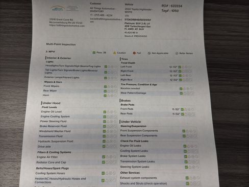 Used 2024 Toyota Highlander LE image 43