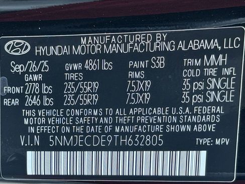 New 2026 Hyundai Tucson Limited image 33