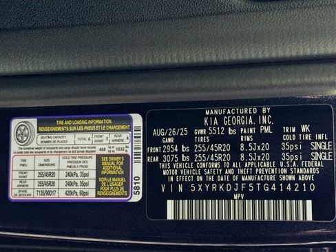 New 2026 Kia Sorento SX image 34