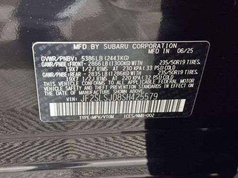 Certified 2025 Subaru Forester Sport AWD/4WD image 16
