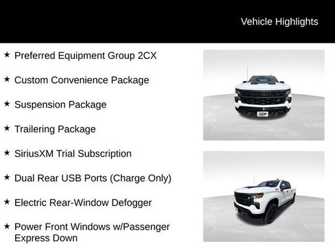 Certified 2025 Chevrolet Silverado 1500 Custom Trail Boss AWD/4WD image 9