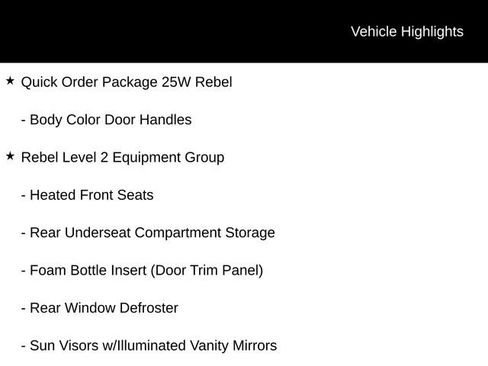 Used 2019 RAM 1500 Rebel w/ Rebel Level 2 Equipment Group image 11