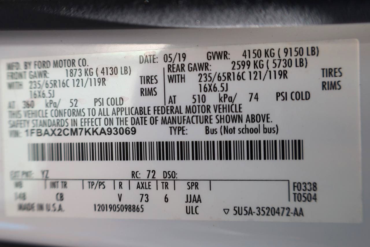 Used 2019 Ford Transit 350 XLT RWD image 16