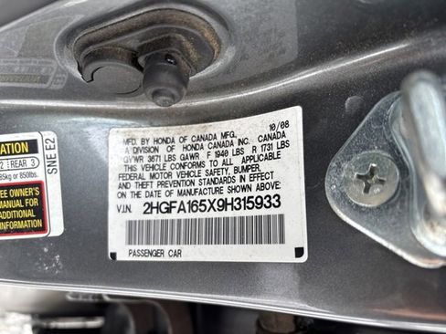 Used 2009 Honda Civic LX image 9