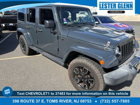 Used 2018 Jeep Wrangler Unlimited Sahara AWD/4WD image 1